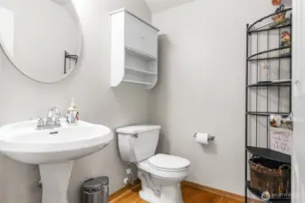 Guest bath on main level