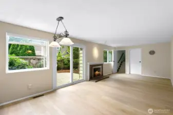 Kitchen Nook and Family Room