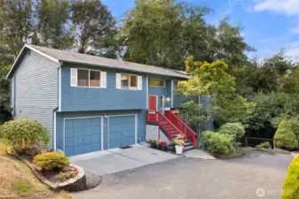 Last house on this private drive of 4 homes.