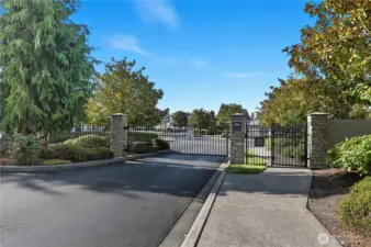 Entrance to Development