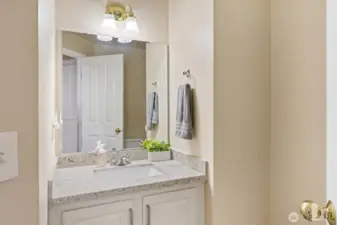 Powder bath on main floor