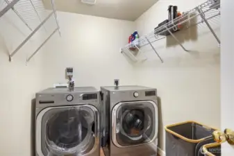 Laundry on main floor