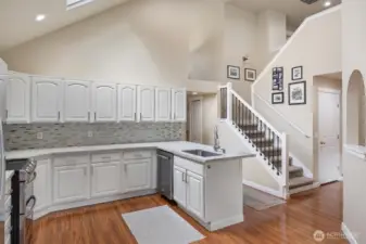 Stairs to upstairs