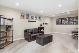 Basement flex space