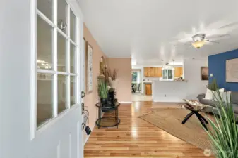Gleaming Easy Care Flooring!