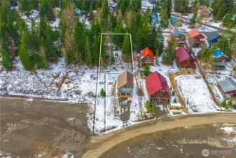 See Plat Map for true lot lines, lines added to locate property.