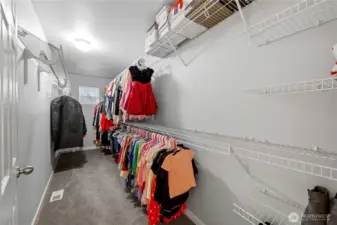 Spacious walk-in Closet for the Primary Suite