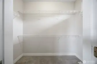 large walk in closet