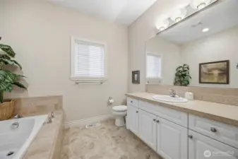 full bathroom off primary