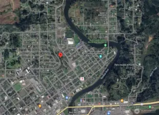 You may be able to see Kurt Cobain's childhood home as you look out over the valley.