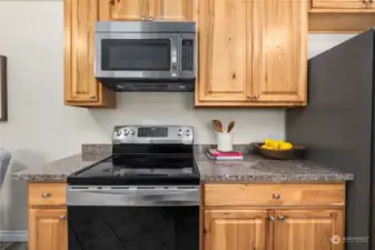 large kitchen space