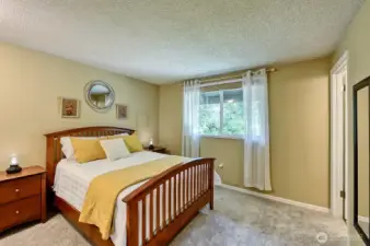 Main bedroom (#3) w/ attached bathroom.
