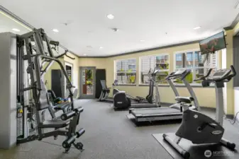 Workout room, also on 2nd floor.