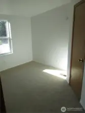 Bedroom bigger than shown in photo