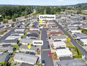 Nicely maintained park includes a clubhouse, hobby hut, and riverfront area for residents to enjoy.