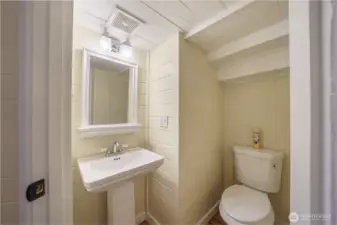 Downstairs bathroom