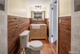 Downstairs Primary bath