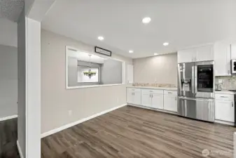 Large Kitchen With Eating Area