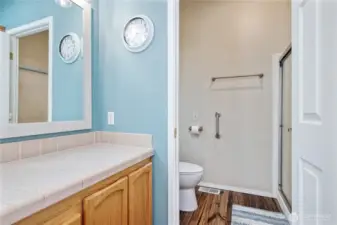 Primary Bathroom & Shower