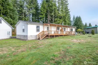 Back Yard/Covered Deck