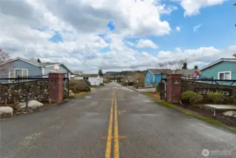 Secure gated entrance