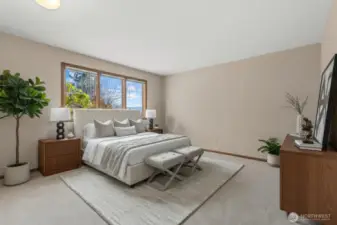 *Virtually Staged Lower level bedroom #4.
