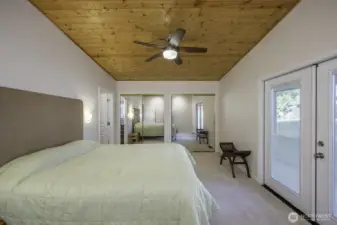 Primary Ensuite with access to the sunroom.