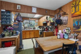 Kitchen & dining area in main home.