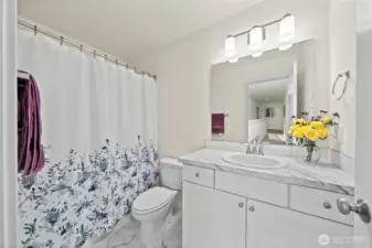 Upstairs bathroom