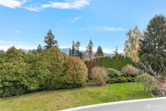 View from master bedroom deck