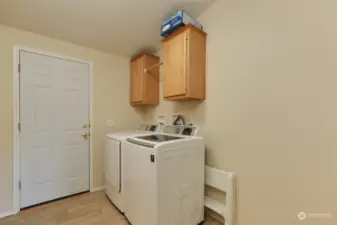 Laundry Room - Back door