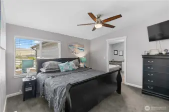 Primary bedroom.