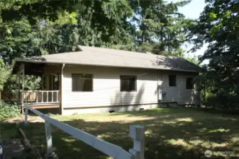 Cement siding on for easy maintenance