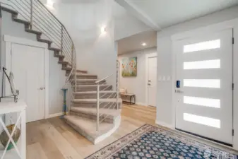 Stunning Custom Stainless Steel Staircase!