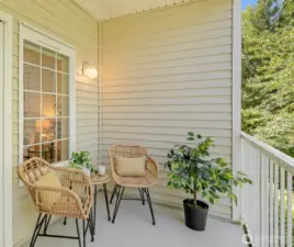 Relax and enjoy the view from your deck!