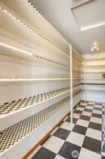 Large pantry area