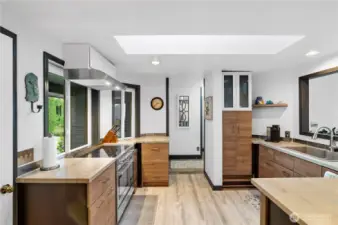 Well-appointed kitchen finishes