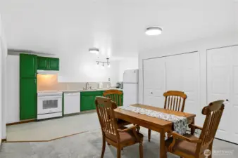 Full kitchen downstairs