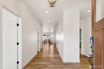 Step inside to a smart, functional floorplan! Three bedrooms are thoughtfully grouped on one side of the home, while the primary suite enjoys privacy on the opposite side.