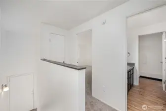 Upstairs landing space.