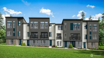 Exterior Rendering of Building 17.