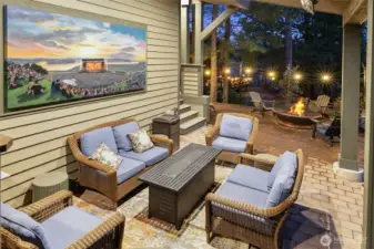 Covered Outside Living