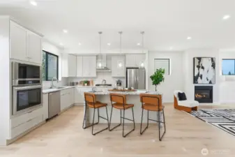 Plenty of space for cooking and entertaining