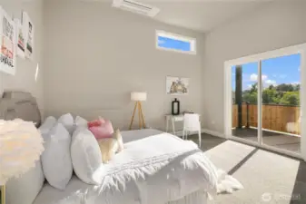 Bedroom 4 w/Deck Access