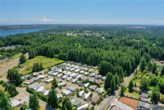 Aerial View of Haborland and Gig Harbor