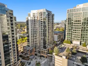 Beautiful Downtown Bellevue outside your front door!