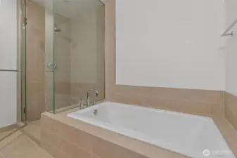 Nice over sized tub.