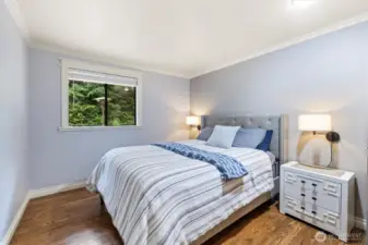 All guest rooms are spacious.