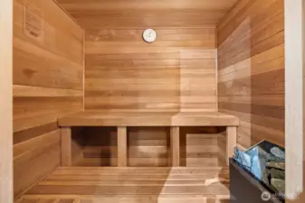 One of the nicest & cleanest indoor saunas!