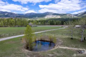 Extensive water rights: 30.48 acre-feet annually (7.62 usable now)